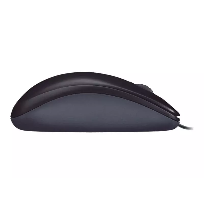 Logitech M90 przewodowa mysz optyczna biurowa — 1000 DPI, symetryczna, USB Type-A, czarna