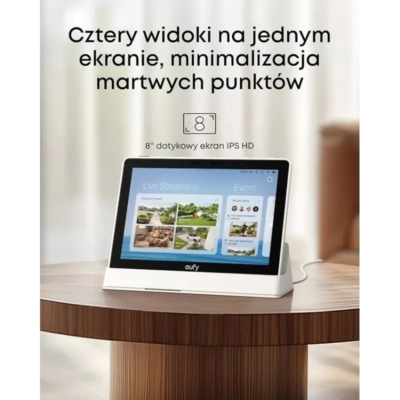 Domowy asystent bezpieczeństwa Anker Eufy T87A03W1 inteligentne urządzenie Czarny/Biały