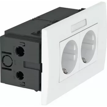 Gniazdo 2-krotne 84x140x59 czysta biel SDE-R (6119427)