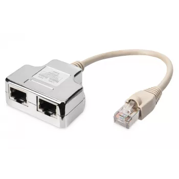 Adapter kabla krosowego Digitus CAT 5e ekranowany 1:1