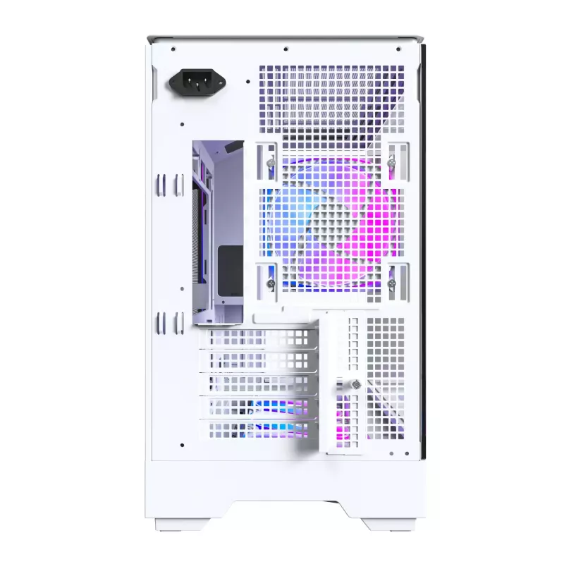 Obudowa PC Montech KING 15 PRO biały — Micro ATX / Mini-ITX, Midi Tower