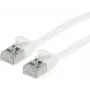 ROLINE Green - Kabel krosowy - RJ-45 (M) do RJ-45 (M) - 15 cm - 3,6 mm - U/FTP - CAT 6a - Bezhalogenowy, Formowany, Bez zaczepów, Linka - Biały, RAL 9003 (21.44.1698)