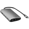 Satechi USB-C Multiport Adapter 8K z Ethernet V3 space grey (ST-P8KEM)
