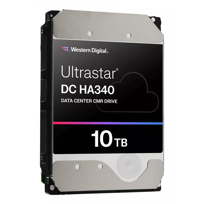 Dysk twardy wewnętrzny Western Digital 10 TB 3,5 cala Serial ATA Ultrastar DC HA340