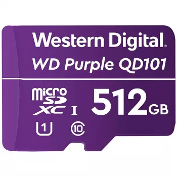 Western Digital WD Purple SC QD101 512 GB MicroSDXC Class 10