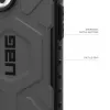 Etui Urban Armor Gear Pathfinder do telefonu komórkowego 16 cm (6,3 inch) Pokrowiec Srebrny
