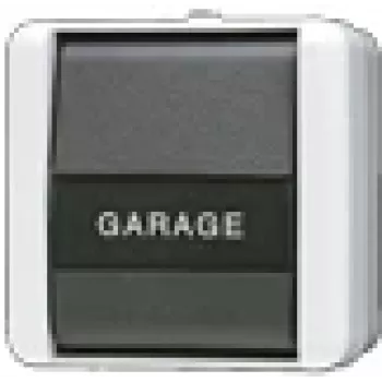 JUNG Rocker Switch 806NAW WG800 IP44 m. Label.Uni.Aus-Wechs 806NAW (806NAW)