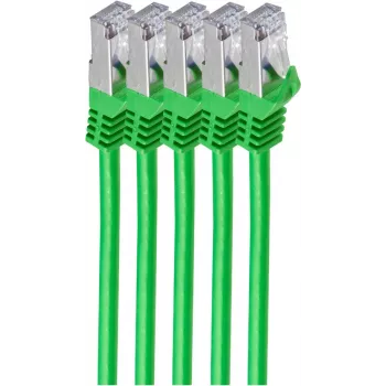Kabel sieciowy ShiverPeaks BS75512-G-SET5 2 m Cat7 S/FTP