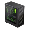 Obudowa Gamemax AERIS 330 MB | Czarna | Mini Wieża | Bez zasilacza