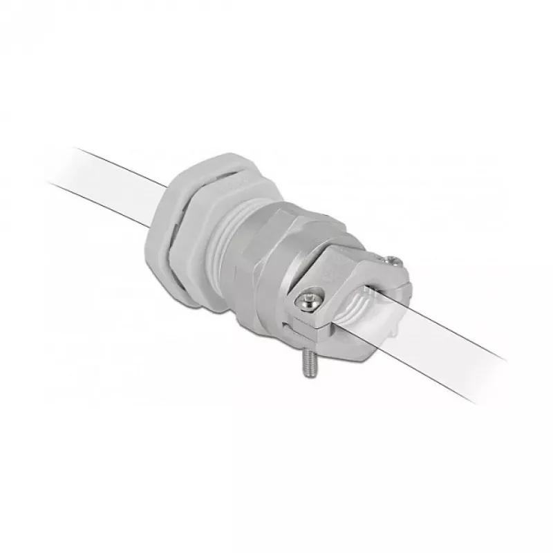 Przepust kablowy DeLOCK 60358 szary metalowo-plastikowy