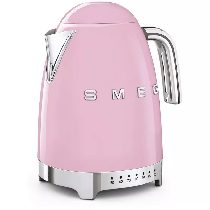 Smeg KLF04PKEU czajnik cadillac różowy, zmienna temp.