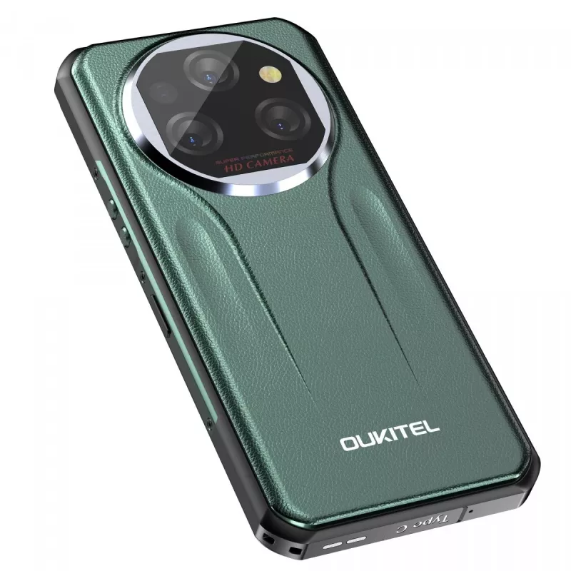 Smartfon Oukitel WP39 Pro 6,3 cala 12 GB RAM 512 GB Zielony
