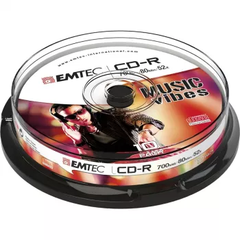 Płyty CD-R Emtec 52x 10 szt.