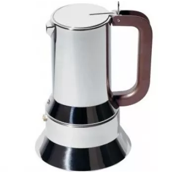 Alessi 9090/1 ręczny ekspres do kawy typu moka Stal nierdzewna