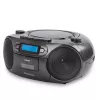 Przenośny zestaw stereo Aiwa BBTC-550BK Cyfrowy 6 W FM PLL Czarny