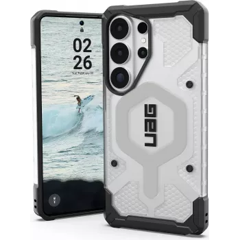 UAG Urban Armor Gear Pathfinder etui z modułem magnetycznym | Samsung Galaxy S26 Ultra | lodowy (przezroczysty)/srebrny | 214526114333 (214526114333)