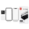 Hartowane szkło ochronne Crong do iPhone’a 16e / 14 / 13 / 13 Pro — pełne pokrycie 3D