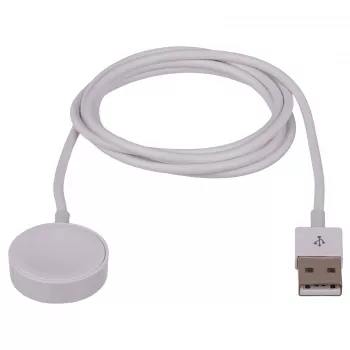 Akyga AK-SW-15 magnetyczny kabel ładujący do Apple Watch, USB, 1 m, biały (AK-SW-15)