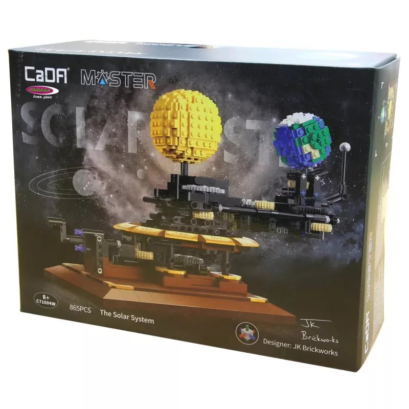 Zestaw konstrukcyjny Jamara CaDA Solar System Bricks 402864 Zabawka edukacyjna