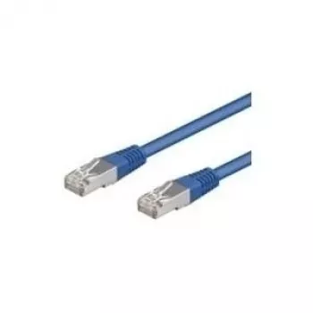 Wentronic Goobay CAT 5e kabel krosowy, F/UTP, niebieski, 30 m - CCA miedź Mix (50864)