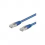 Wentronic Goobay CAT 5e kabel krosowy, F/UTP, niebieski, 30 m - CCA miedź Mix (50864)
