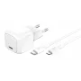 Ładowarka USB-C 30W Belkin WCA008KQ1MWH-B5 PD PPS, kompaktowy zasilacz do telefonów i tabletów