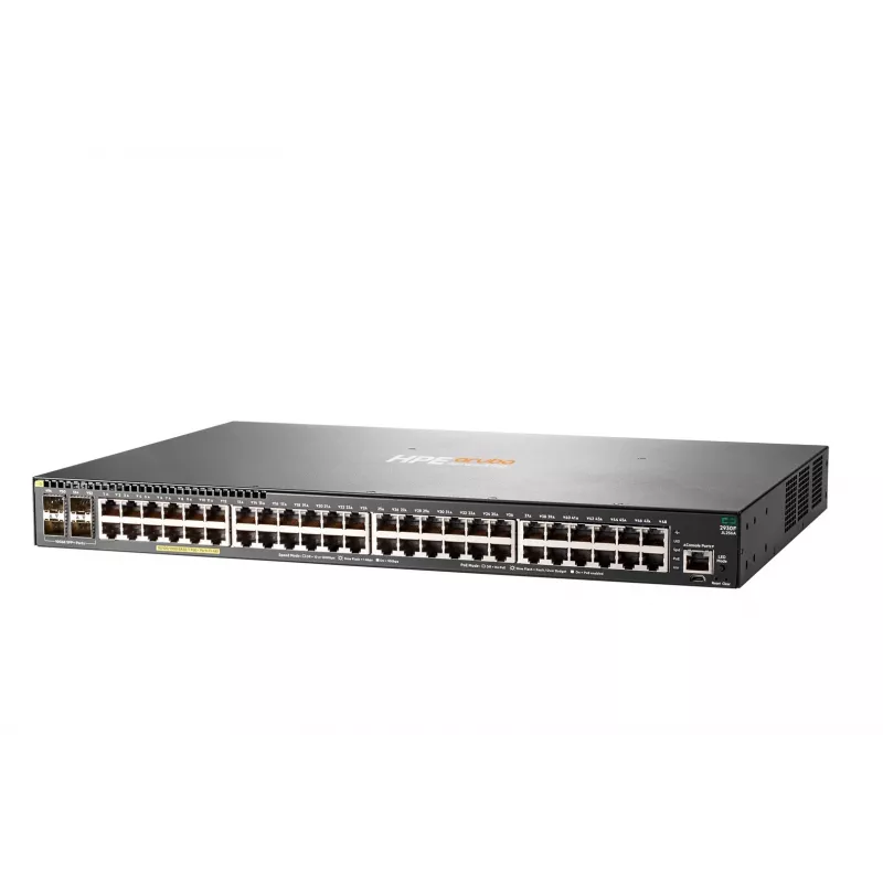 HPE Aruba Networking 2930F 48G PoE+ 4SFP+ Switch