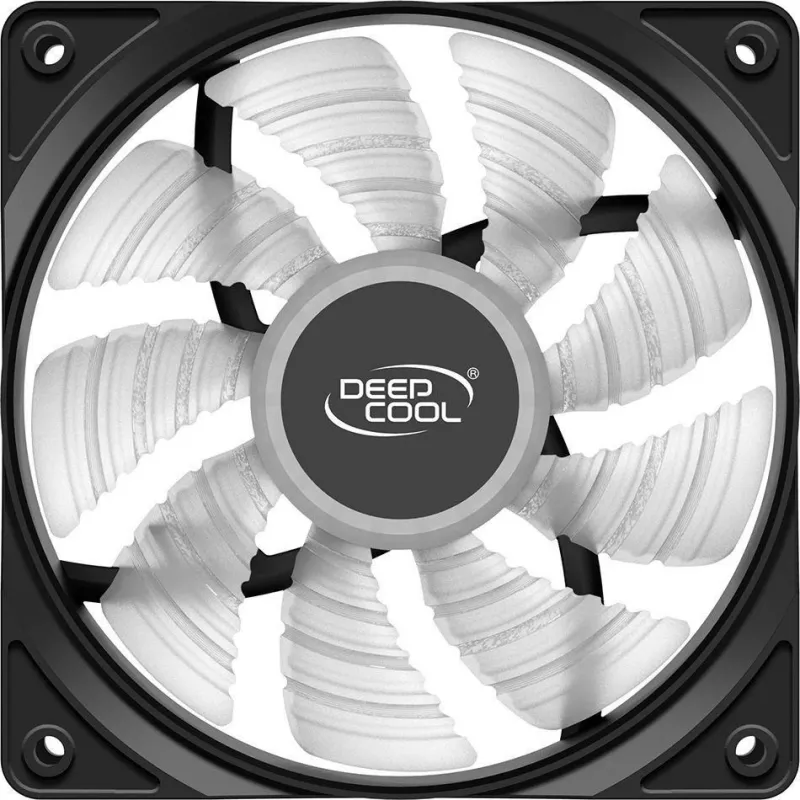 DeepCool RF120B Wentylator do obudowy komputera 12 cm Czarny, Półprzezroczysty 1 szt.