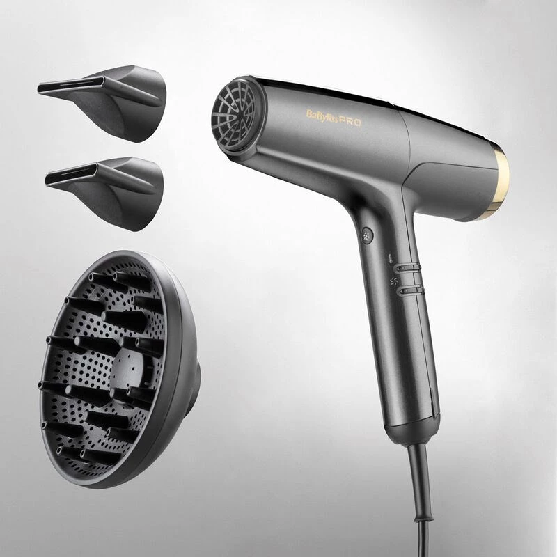 BaByliss Falco BAB8550E Profesjonalna suszarka do włosów 2000 W Czarna