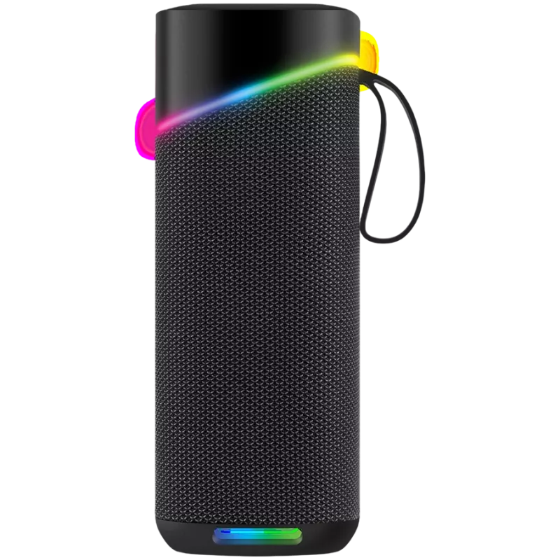 Głośnik przenośny 2.0 SVEN PS-155, czarny, moc wyjściowa 2x5 W (RMS), TWS, Bluetooth, FM, USB, bateria litowa