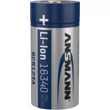 Akumulator Li-ion Ansmann 16340 850 mAh 3,6 V z wejściem Micro USB 1300-0015