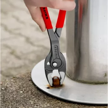 Kleszcze Knipex TwinGrip 250 mm 82 01 250, długość 250 mm, konstrukcja TwinGrip
