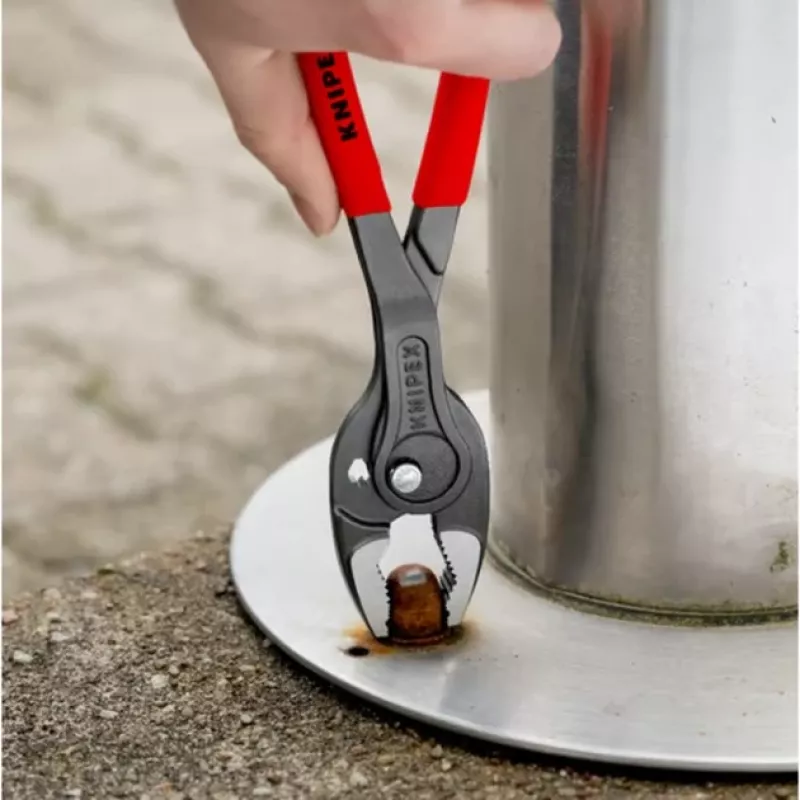 Kleszcze Knipex TwinGrip 250 mm 82 01 250, długość 250 mm, konstrukcja TwinGrip