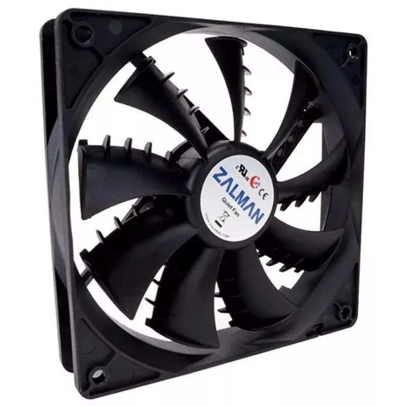 Zalman ZM-F3(SF) układ chłodzenia komputerowego Wentylator do obudowy komputerowej 12 cm Czarny