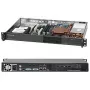 Supermicro - SuperChassis 510-203B (czarna) - Rack-Montage 1U - micro ATX 200 Watt Schwarz