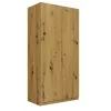 Szafa Top E Shop SD-90 ART KPL — rama dębowa, 7 półek, 2 drzwi
