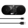 Baseus 2In1 20W Digital Led Display Headphones Czarny Wireless Charging