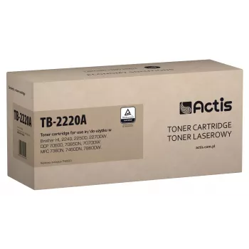 Toner Actis TB-2220A (zamiennik Brother TN2220; Standard; 2600 stron; czarny)