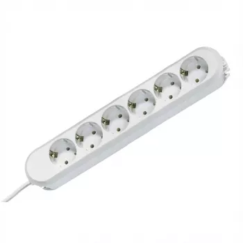 Przedłużacz Bachmann SMART 6x Schuko H05VV-F 3G 1.50mm² 16A/3680W 5m