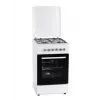 Kuchenka elektryczno-gazowa MPM MPM-56-KGM-04, 4 palniki, 56 cm, piekarnik elektryczny, czarny