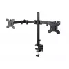 Esperanza ERW018 uchwyt biurkowy na dwa monitory 10-27'' do 8 kg