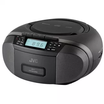 Radio player JVC RC-E444B Czarny z odtwarzaczem CD i tunerem FM