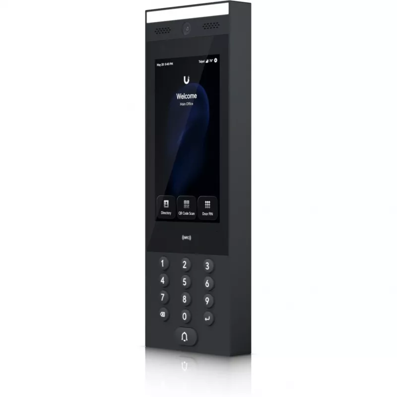 Ubiquiti G3 Intercom Terminal WEWNĘTRZNY/ZEWNĘTRZNY do zarządzania zgłoszeniami wejścia do budynków mieszkalnych i komercyjnych z obsługą Touch Pass