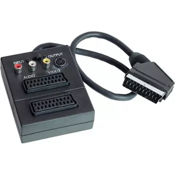 Adapter SCART na 2× RCA Audio/Video ShiverPeaks 94037