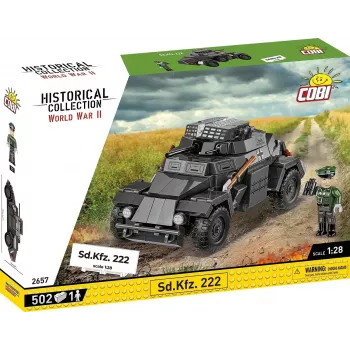Cobi Blocks Sd.Kfz 222 model kit COBI-2657 — 502 klocków