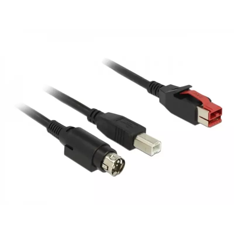 Kabel USB DeLOCK 85489 USB 2.0 3m USB B Czarny