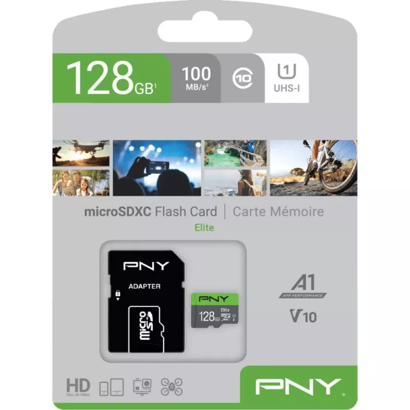 Karta pamięci MicroSDXC 128GB P-SDU128V11100EL-GE