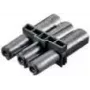 Bachmann - Adapter złącza zasilania - ST18 (M) do GST18 (W) - Czarny (375.515)
