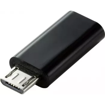 Renkforce RF-4472838 Kabel interfejsu/adapter płci Micro USB-B USB Type C Czarny (RF-4472838)