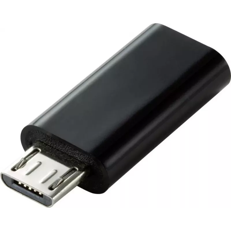 Renkforce RF-4472838 Kabel interfejsu/adapter płci Micro USB-B USB Type C Czarny (RF-4472838)